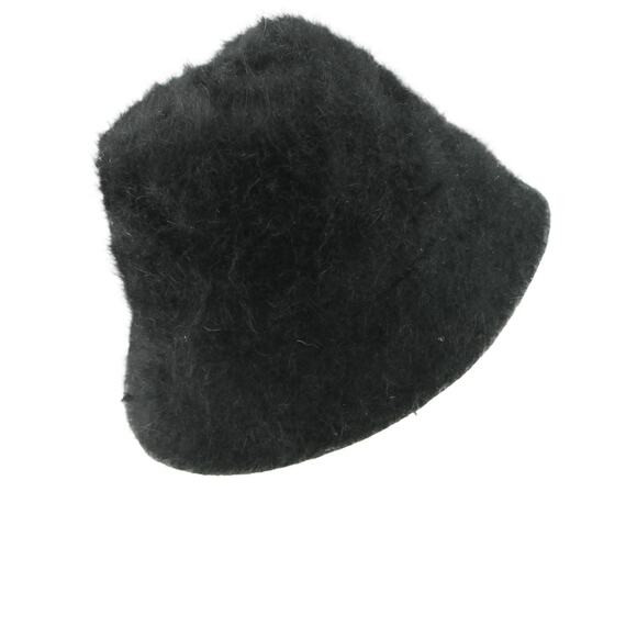 Blank Angora Blend Fuzzy Bucket Hat main image 7